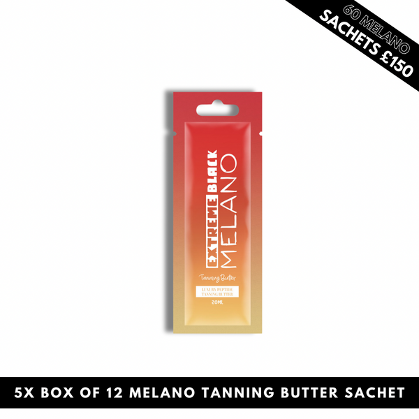 60 Melano Tanning Butter Sachets
