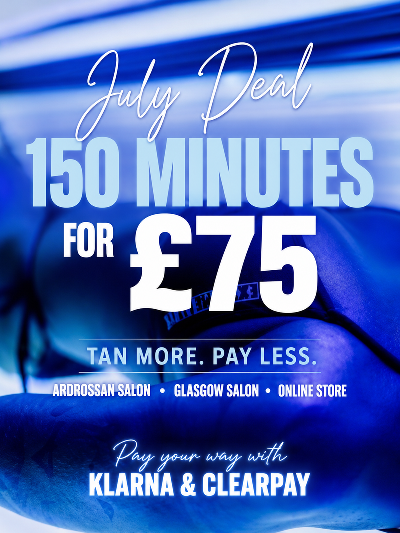 150 Minute Tanning Package