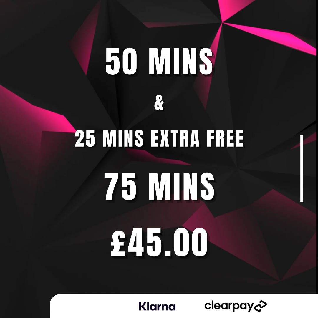 50 mins + 25 FREE
