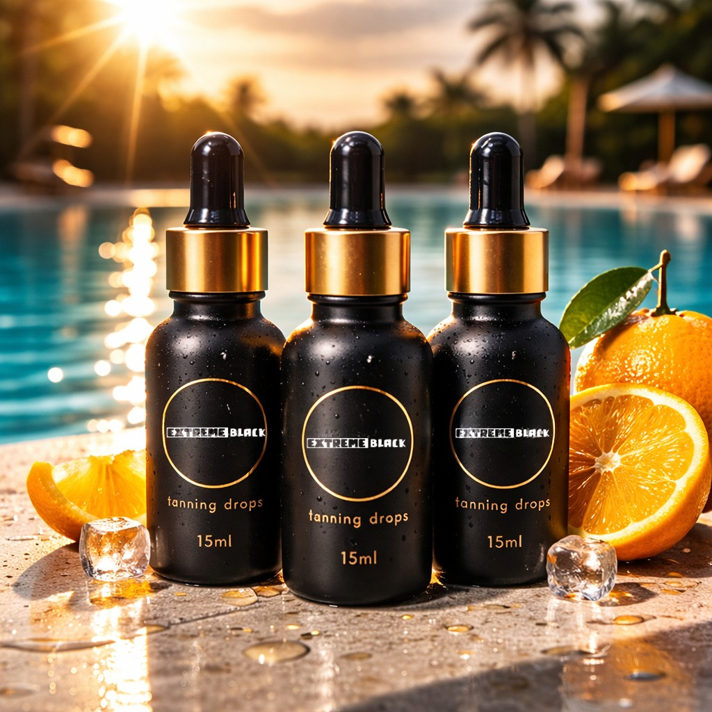 3x Tanning Drops Bundle