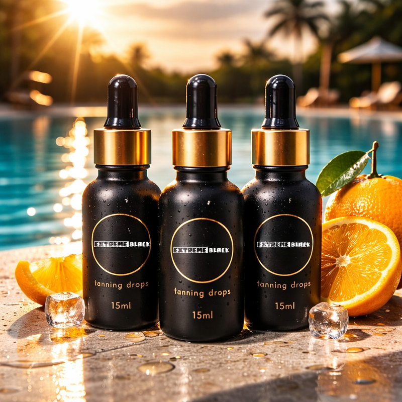 3x Tanning Drops Bundle