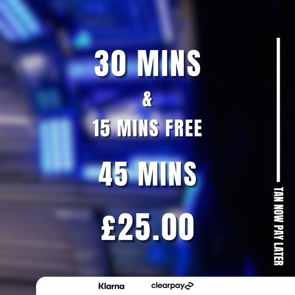 30 mins + 15 mins FREE